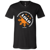 Matalino Mapagmahal Lolo Unisex Jersey V-Neck T-Shirt
